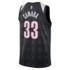 Camiseta Hombre NBA Portland Trail Blazers Toumani Camara 2024-25 Nike City Edition Negro Swingman